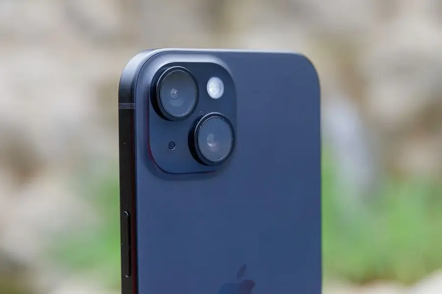 Câmera do iPhone 15